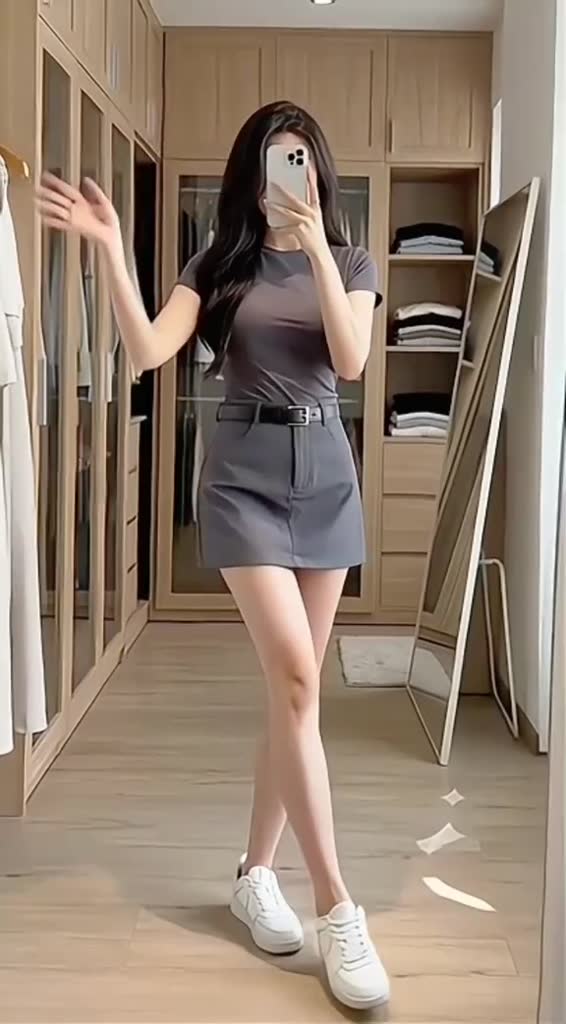 [Kèm Đai Lưng] Chân Váy Dáng Ngắn Chữ A BIGSIZE Có Quần Trong Chất Liệu Dày Dặn Siêu Đẹp V508 | BigBuy360 - bigbuy360.vn