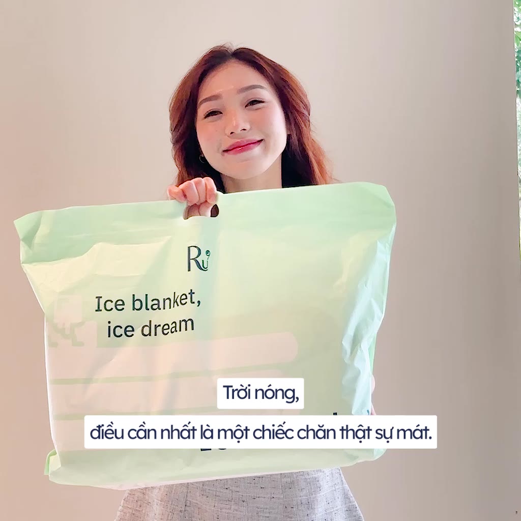 Chăn Lạnh Ru9 Ice Blanket Mát Lạnh Tức Thì | Điều hòa nhiệt độ | Trơn Mịn | Nhiều Màu Sắc | 2m x 2m | BigBuy360 - bigbuy360.vn