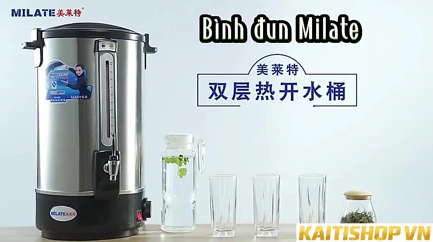 [Xuất được HD VAT] Bình Đun Nước Nóng Milate Unibar 8L -  10L - 12L - 16L - 20L. Bảo Hành 12 Tháng | BigBuy360 - bigbuy360.vn