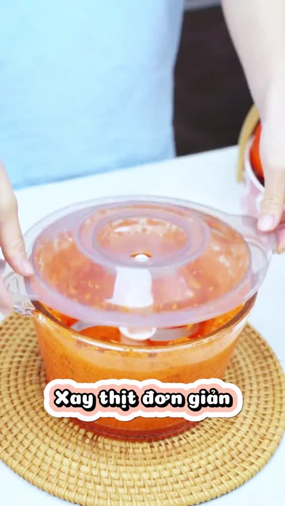 Máy xay thịt mini 1.8L Bear FCH-H036CF, 300W, Đa Năng Xay Tỏi Ớt, Rau Củ, Xay đá bi, BH 18 Tháng | BigBuy360 - bigbuy360.vn