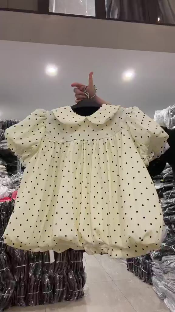 [MỞ BÁN] Áo Babydoll cổ sen tay bồng tiểu thư 2 lớp vải gió sần mịn mát mùa hè cho nữ m6613 | BigBuy360 - bigbuy360.vn