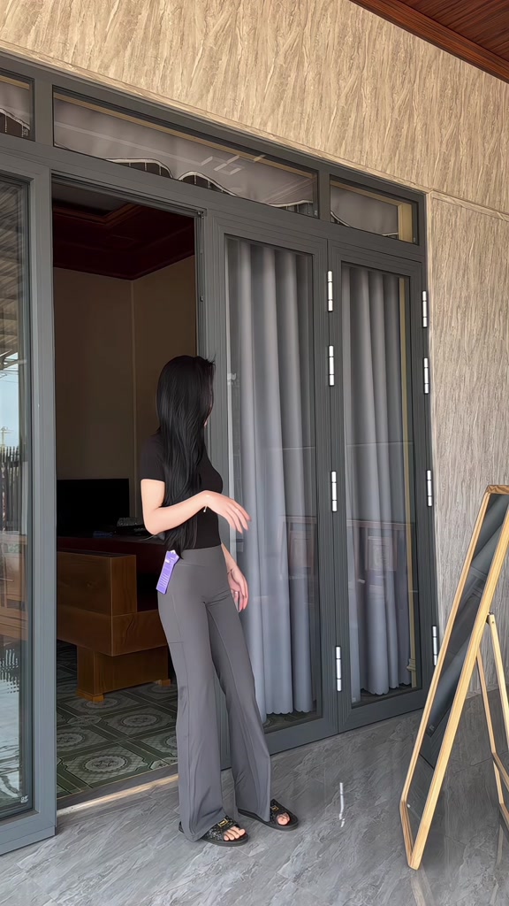 NEAU Quần Legging Yoga Gym Ống Loe Mỏng Thoáng & Lót Nỉ Cạp Cao Nâng Mông SL211/SL221 | BigBuy360 - bigbuy360.vn