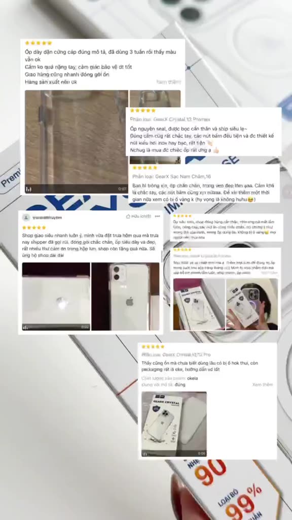 [CÓ QUÀ] Ốp cứng chống sốc lên tới 3m độc quyền Weekase GearX Crystal Impact Case - Đạt Tiêu Chuẩn Quân Đội Mỹ | BigBuy360 - bigbuy360.vn