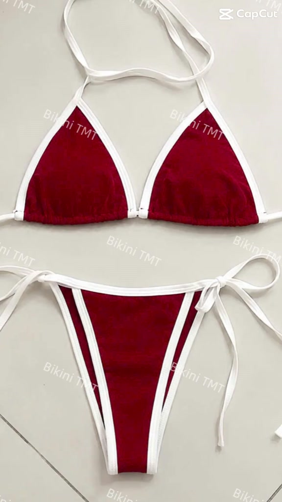 Bikini TMT bikini áo tắm bassi viền phối full màu hot | BigBuy360 - bigbuy360.vn