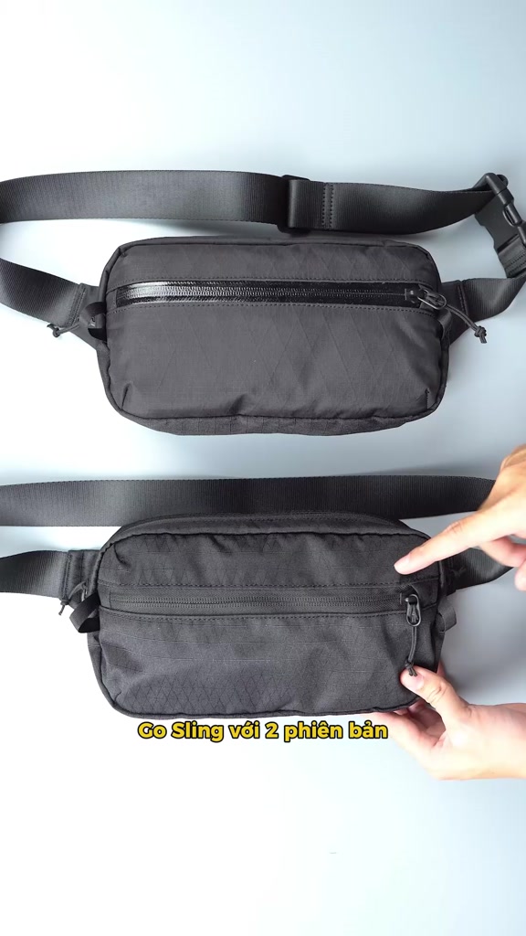 Túi đeo chéo YUZI GO SLING 2.5L X-Grid TPU Ripstop - Siêu nhẹ, chống nước, ngăn chứa thông minh | BigBuy360 - bigbuy360.vn