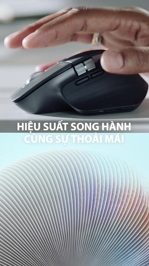 Chuột Không Dây Bluetooth Logitech MX Master 3S - Nhấp Yên Tĩnh, Cuộn Siêu Nhanh, Công Thái Học | BigBuy360 - bigbuy360.vn