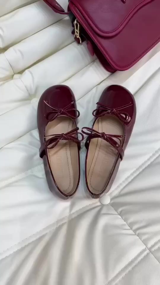 Giày búp bê lolita 2 Quai Nữ Thời Trang mũi vuông WINDY BB-0247 BB-0248 BB-0249 | BigBuy360 - bigbuy360.vn