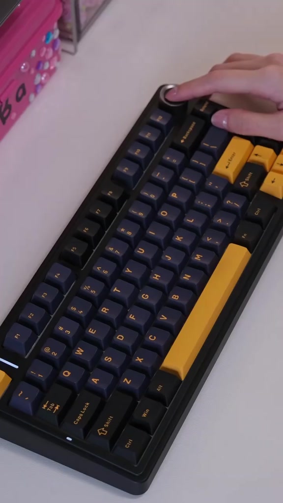 Bàn phím cơ gaming Aula F75 3 mode kết nối, có núm chỉnh âm lượng, LED RGB THkeyboard (NEW) | BigBuy360 - bigbuy360.vn