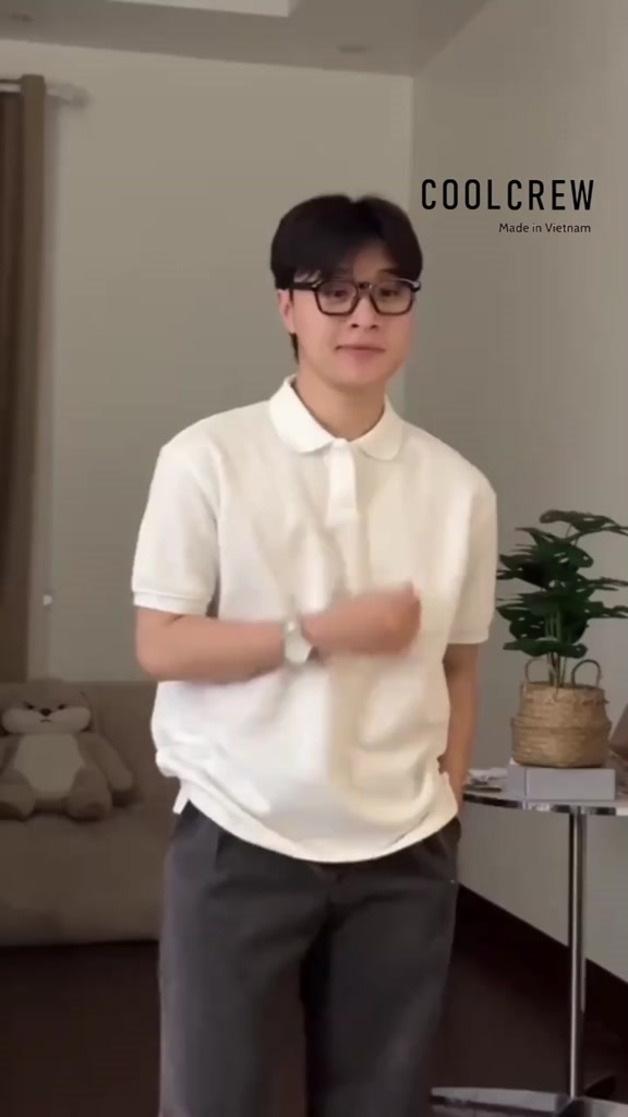 Áo Polo Cá Sấu 𝐂𝐎𝐎𝐋𝐂𝐑𝐄𝐖 Vải Cotton Cá Sấu 2 Chiều Unisex Menswear Phong Cách Hàn Quốc Năng Động APN038 | BigBuy360 - bigbuy360.vn