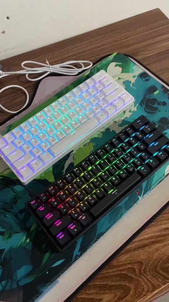 Bàn phím cơ Gaming Black Shark K4 LED RGB | Có app chỉnh | Stab căn chỉnh sẵn | Plate kim loại  | kết nối TypeC tháo rời | BigBuy360 - bigbuy360.vn