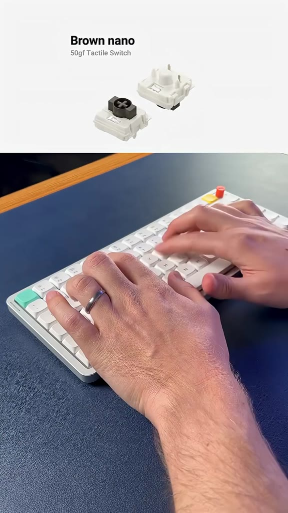 Bàn phím cơ NuPhy Air75 V3 | 84 phím | Nano Switch | Bluetooth / 2.4GHz / USB-C | Pin 4000mAh | RGB | BigBuy360 - bigbuy360.vn