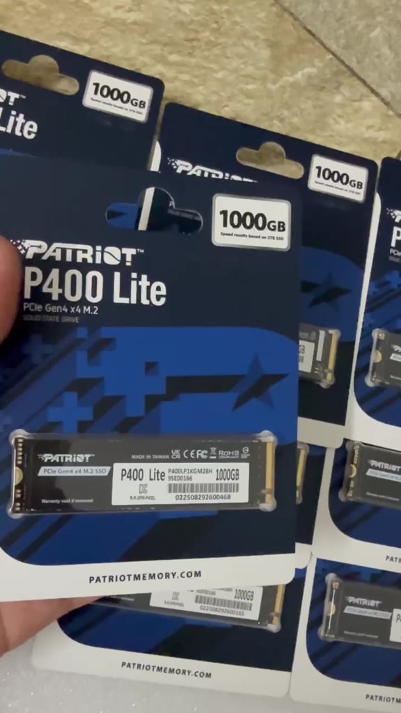 [NEW 100%,CHÍNH HÃNG SIÊU RẺ] SSD nvme 4.0 Patriot  1TB | BigBuy360 - bigbuy360.vn