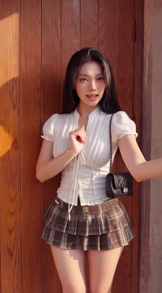 Áo Kiểu Nữ Dáng Croptop Chi Tiết Cổ Tàu Tay Bồng Cột Dây Nơ, Áo Kiểu Nữ Siêu Hot Hit Phù Hợp Đi Chơi Đi Du Lịch - KA832 | BigBuy360 - bigbuy360.vn