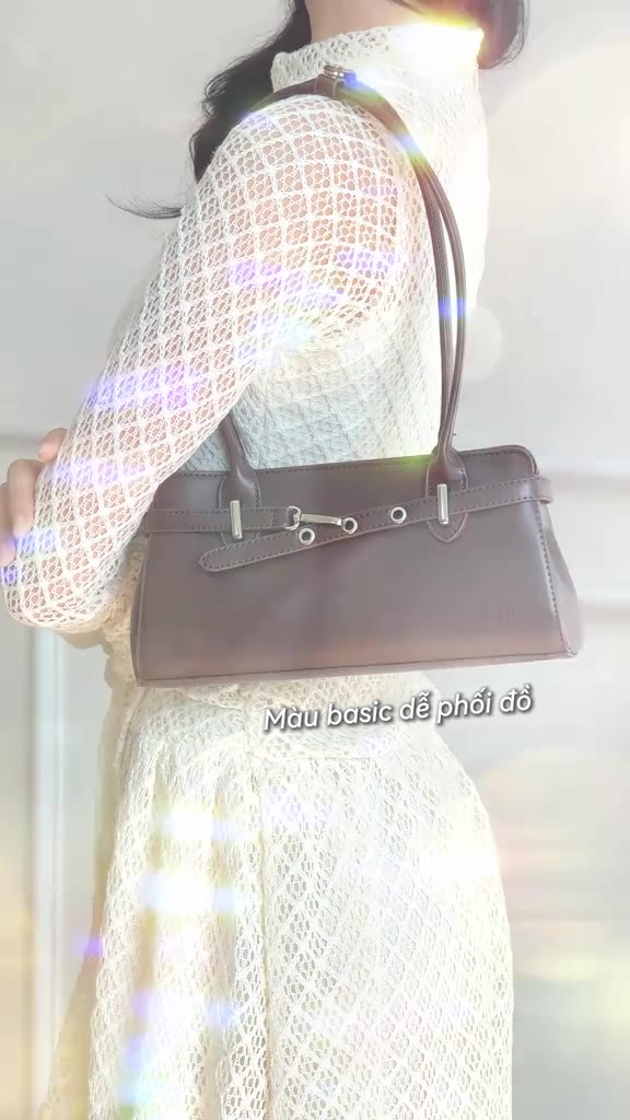 Túi xách nữ đeo vai LIMI (3 màu) tote da mini nhỏ xinh xách tay trẻ trung đi chơi ELIA | BigBuy360 - bigbuy360.vn