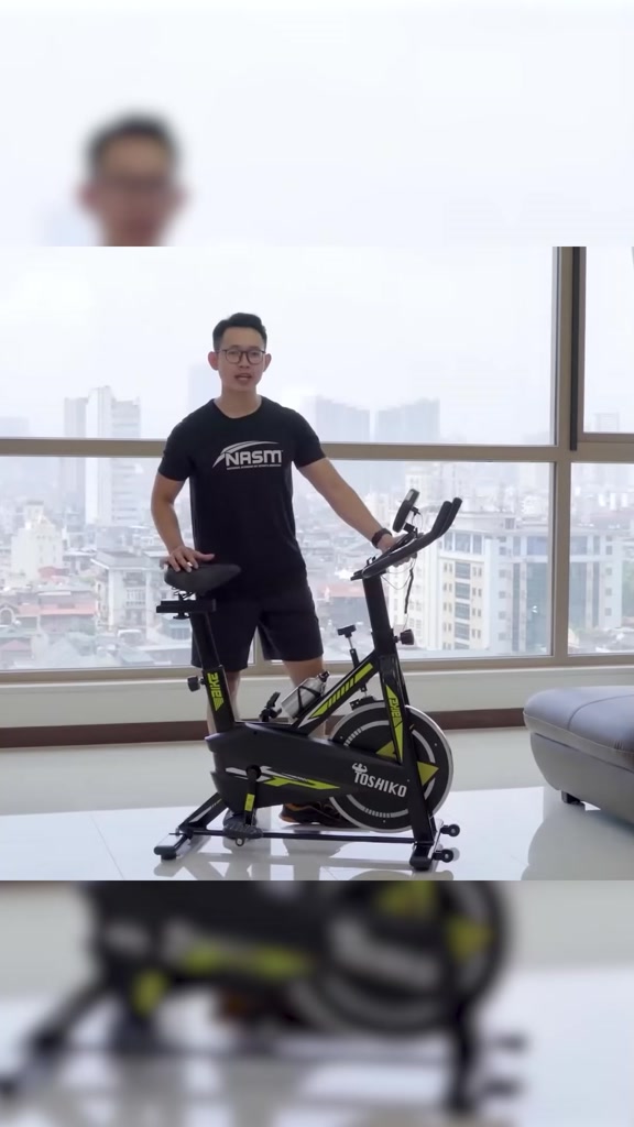 Xe đạp tập thể dục thể thao tại nhà TOSHIKO X9 cao cấp hàng chính hãng bảo hành 3 năm | BigBuy360 - bigbuy360.vn