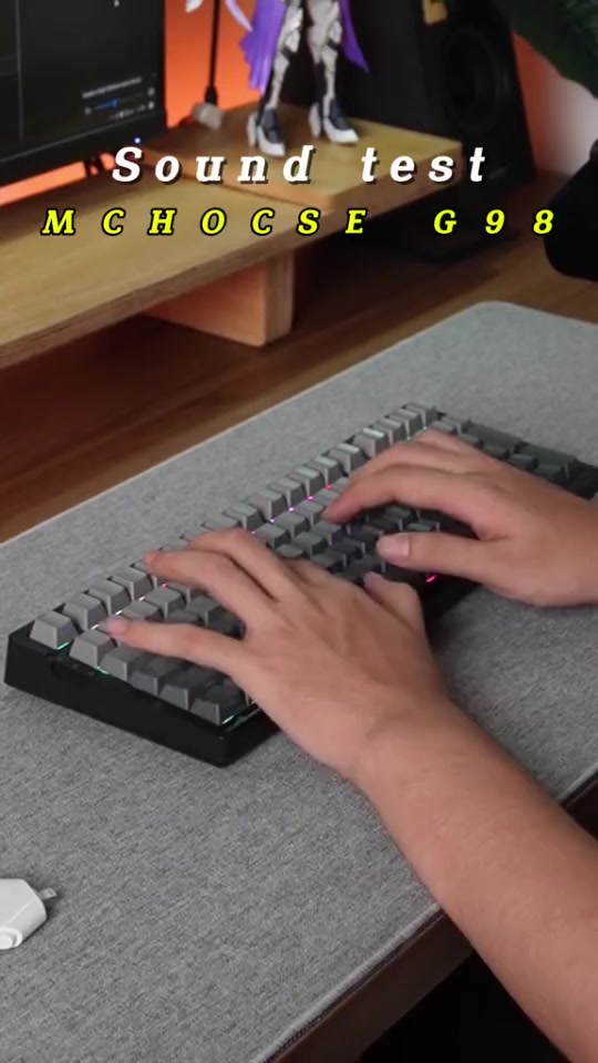 Bàn phím cơ Gaming G98 pro thích hợp chơi game, văn phòng- Led RGB nhiều chế độ, mạch xuôi - Có Mchose hub | BigBuy360 - bigbuy360.vn