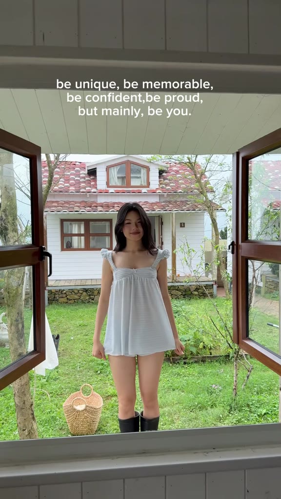 ONSRA.CO Váy ngủ babydoll nơ ngực tiểu thư _ Nebula set | BigBuy360 - bigbuy360.vn