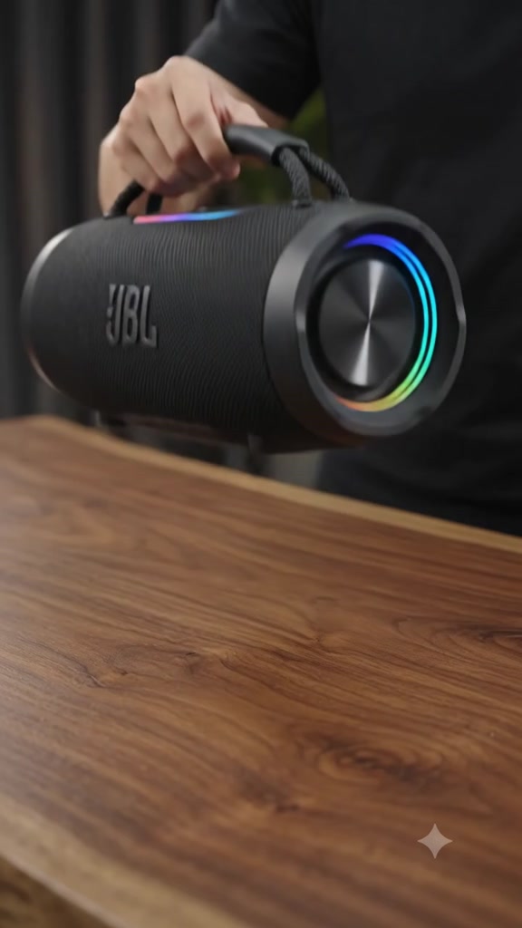 Loa Bluetooth BOMBOX-100 40W Âm Bass Mạnh | Loa Di Động 2 Loa, Pin Lithium 2000-4000mAh, Bluetooth 5.0, Đèn LED 7 Màu | BigBuy360 - bigbuy360.vn