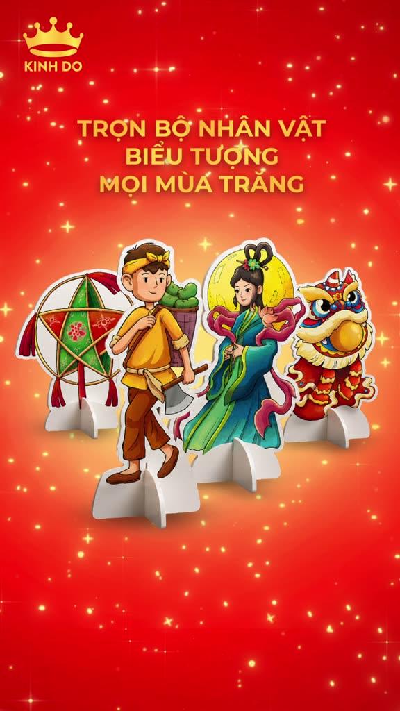 [HỎA TỐC] [ VOUCHER 65K ] Hộp Bánh Trung Thu Kinh Đô "Mã đáo đoàn viên" (4 Bánh x 150g) | BigBuy360 - bigbuy360.vn