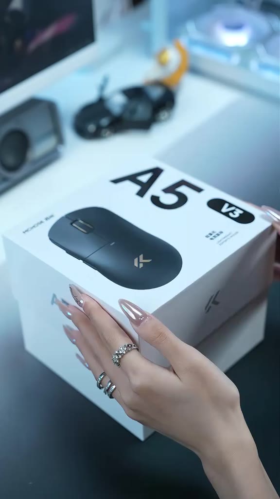[SẴN HÀNG] Chuột Gaming Không Dây Mchose A5v3 Ultra+ - PAW3955TI, MCU: Nordic 54L Kép, Dual 8K, 55G | BigBuy360 - bigbuy360.vn
