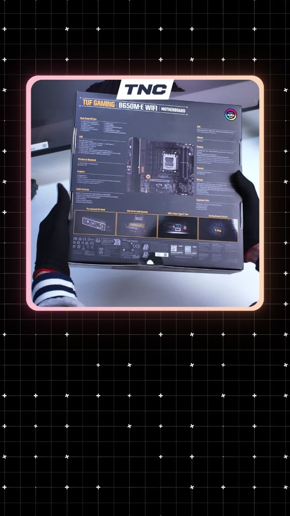 Bo Mạch Chủ Asus TUF Gaming B650M-E | AM5 | DDR5 | PCIe 5.0 | WIFI - BẢO HÀNH 36 THÁNG - TNC STORE | BigBuy360 - bigbuy360.vn