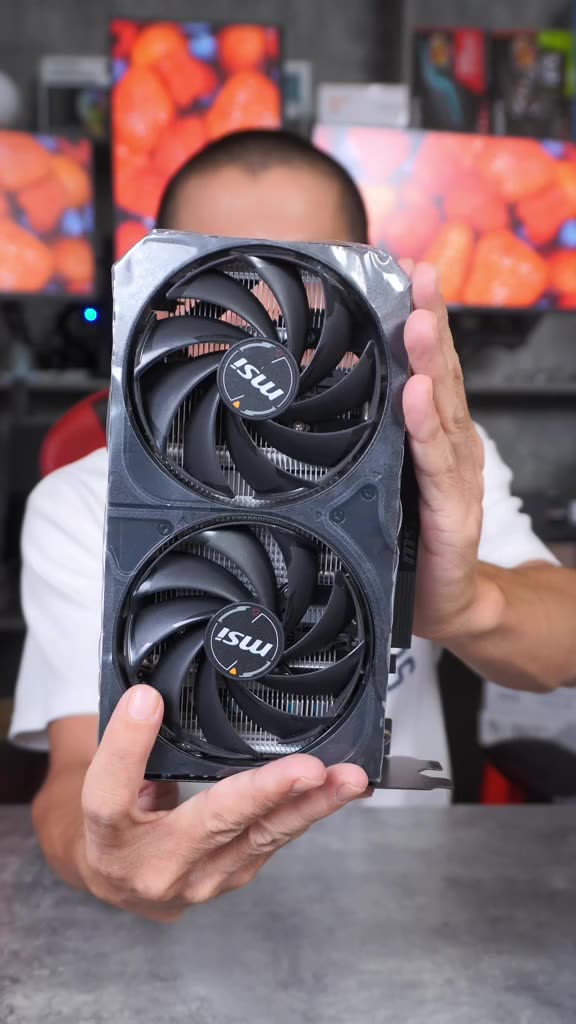 [NEW FULL VAT]Card màn hình MSI SHADOW NVIDIA GeForce RTX 5060 2X OC 8GB GDDR7, 3840 CUDA, 550W New Bảo hành chính hãng | BigBuy360 - bigbuy360.vn