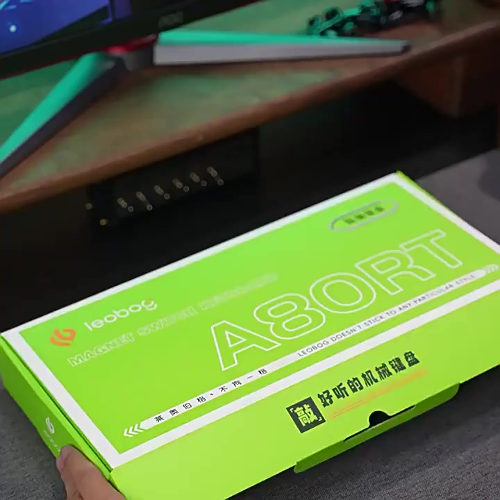 { HỎA TỐC } Bàn Phím GAMING LEOBOG A80RT PHÍM HE Từ Tính - Rapid Trigger Siêu Nhạy 0.01mm, Độ Trễ 0.1ms Chuyên Game FPS | BigBuy360 - bigbuy360.vn