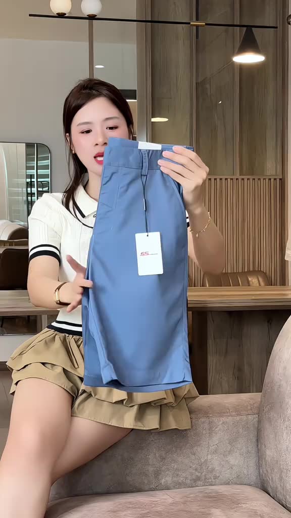 Quần Short Kaki Nam 5S FASHION Mềm Mịn,Thiết Kế Cúc Ẩn Mặt Trong Lịch Sự (QSK25014) | BigBuy360 - bigbuy360.vn