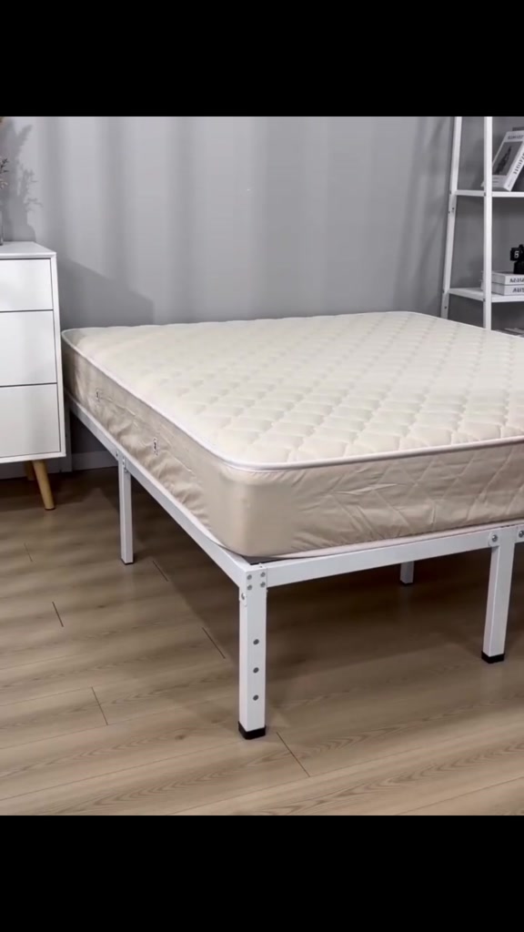 ALVIN Giường pallet giường sắt Khả năng chịu tải cực mạnh chống ẩm và chống gỉ Không gian lưu trữ dưới gầm giường | BigBuy360 - bigbuy360.vn