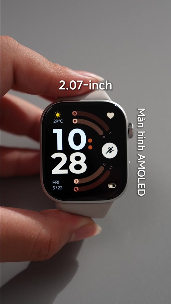 Đồng hồ thông minh Redmi Watch 6 | Màn AMOLED 2.07" | Đàm thoại qua bluetooth | Pin lớn 550 mA | BigBuy360 - bigbuy360.vn