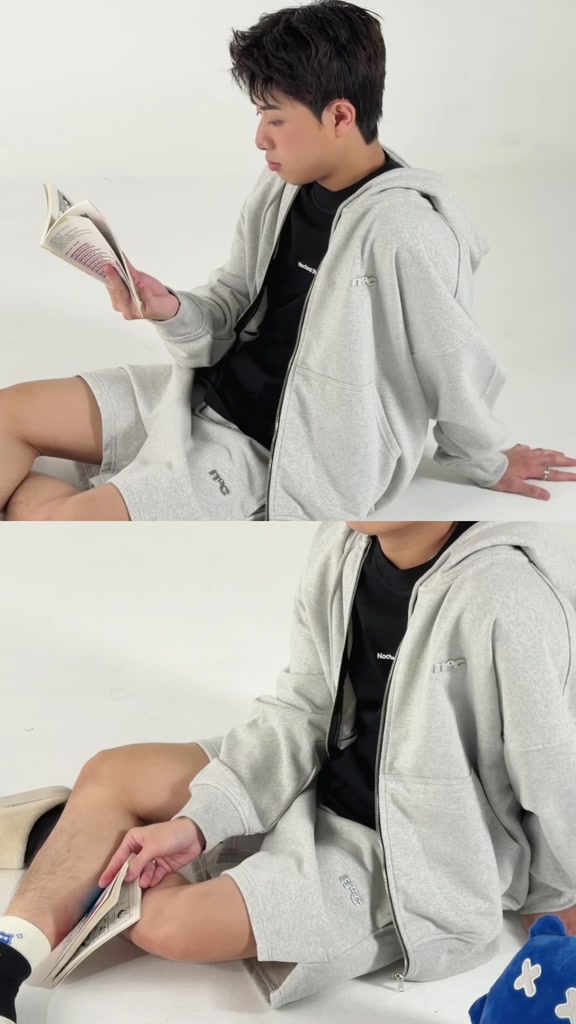 Quần Short Form Ngắn Trên Gối NOCTURNAL Metal Logo Sweat Shorts Nỉ Chân Cua 450gsm Unisex Nam Nữ Local Brand | BigBuy360 - bigbuy360.vn