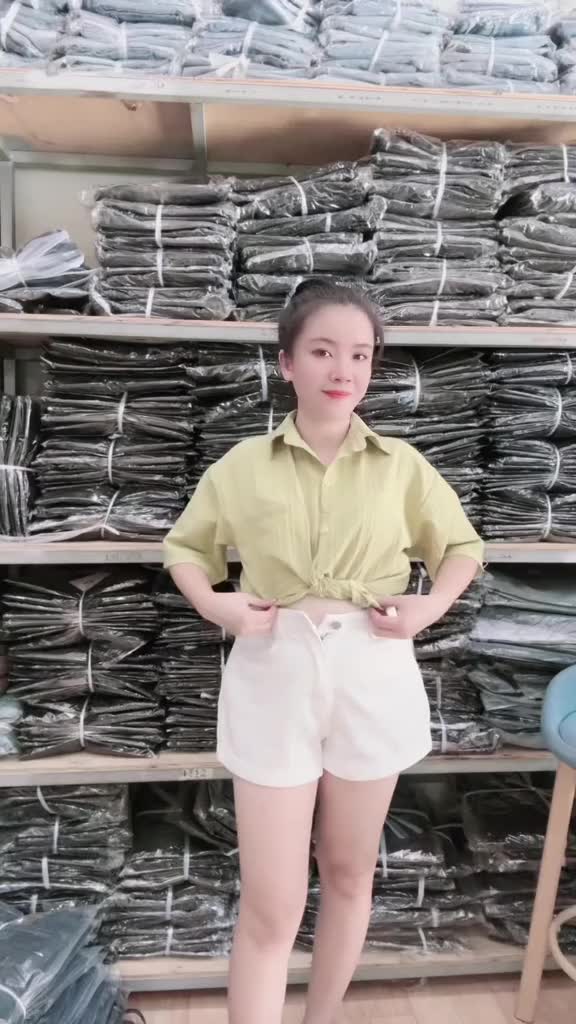 Quần Short Jean Nữ Form Chữ A Bigsize 55–85kg Lưng Cao Trơn Che Đùi (Trắng/Đen) MS1088 – 2KJeans | BigBuy360 - bigbuy360.vn