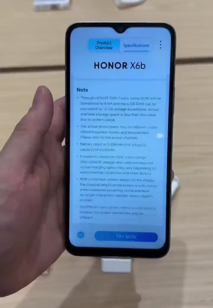 Điện Thoại Honor X6b 128GB - Chính Hãng Fullbox Demo | BigBuy360 - bigbuy360.vn