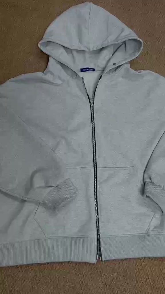 Áo Khoác Hoodie Zip ONEBOLD "Khóa 2 Đầu Nỉ Chân Cua" 380GSM, Áo Nỉ Form Rộng Mũ To Cúc Bấm Nam Nữ Phong Cách | BigBuy360 - bigbuy360.vn