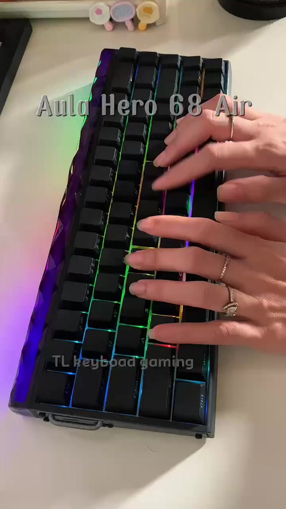 BÀN PHÍM CƠ - Aula Hero 68 Air Gaming Keyboard 3 Mode RGB Hall Effect Magnetic Switch, Rapid Trigger | BigBuy360 - bigbuy360.vn