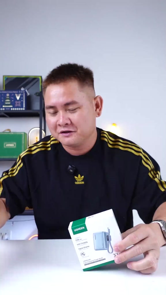 【CCC Ceretified】UGREEN Mini 33W 10000mAh Power Bank Xiaomi 33W PD30W USB-C * 2 + USB-A Đầu ra 3 cổng tích hợp Màn | BigBuy360 - bigbuy360.vn