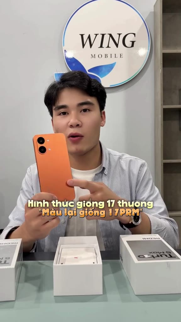 Redmi Turbo 5 Max, ram 12/256G, chip Dimensity 9500s, hàng Fullbox, bảo hành 1 đổi 1 - Wingmobile | BigBuy360 - bigbuy360.vn