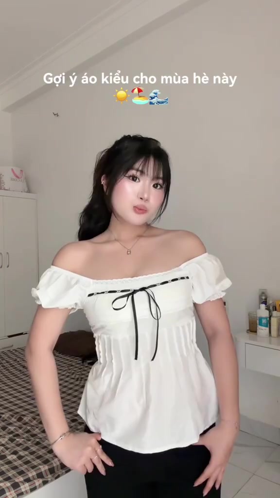 Lace Fit Babe – Áo Kiểu Ôm Viền Ren Có Mút Ngực Tôn Dáng A28 (Lazy Có Bigsize) | BigBuy360 - bigbuy360.vn