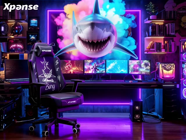 Ghế gaming Xpanse X36 Da cao cấp siêu dẻo, Tựa lưng bionic liên tục cong hình chữ S | ghế công thái học | ghế văn phòng | BigBuy360 - bigbuy360.vn