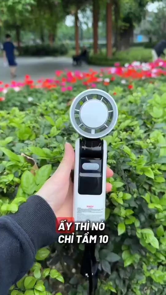 Quạt Cầm Tay Sò Lạnh K801, Màn Hình Kỹ Thuật Số Lạnh Sâu Nhanh, Pin 4000mAh,Đèn LED, Sạc Type-C | BigBuy360 - bigbuy360.vn