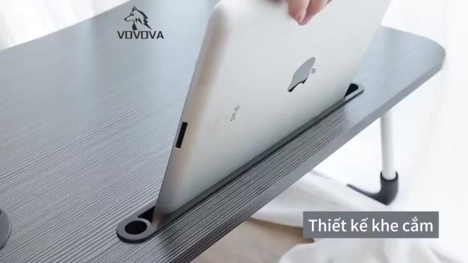 Bàn học mini thông minh có thể gập lại Bàn máy tính,mặt bàn bằng gỗ, có thể sử dụng khi ngồi trên sàn nhà | BigBuy360 - bigbuy360.vn