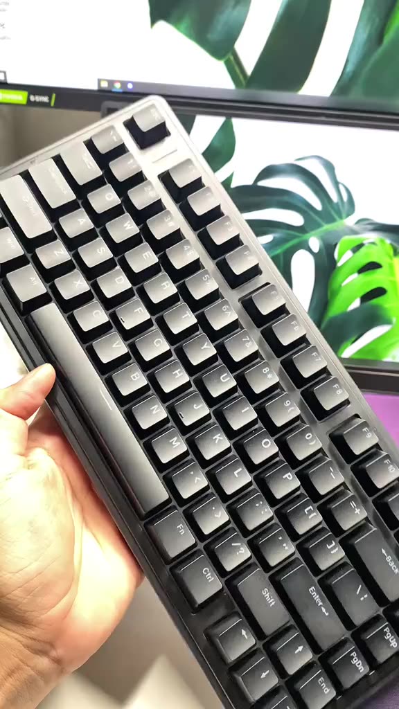 Bàn phím cơ có dây AULA F75 - Phiên bản mạch xuôi - LED RGB có app tùy chỉnh - Hotswap - Núm xoay | BigBuy360 - bigbuy360.vn