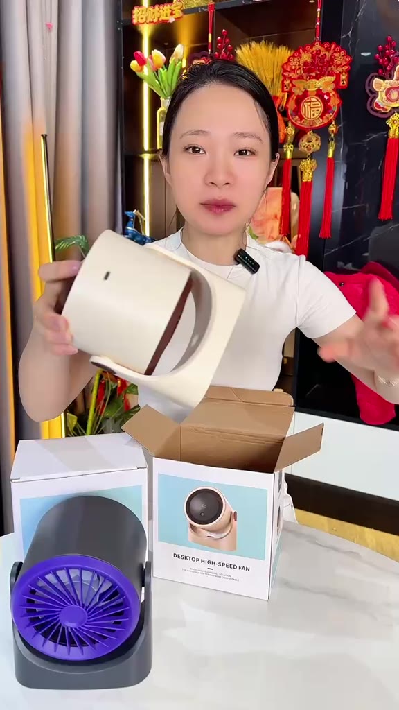 Quạt Tích Điện Để Bàn Asaki 100 Mức Độ Gió Mát Xoay Linh Hoạt Không Tiếng Ồn | BigBuy360 - bigbuy360.vn