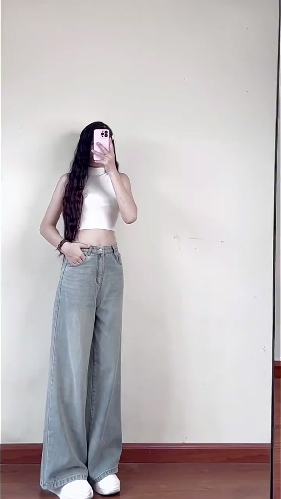 Quần jeans Hari ống rộng suông màu Wash Retro | BigBuy360 - bigbuy360.vn