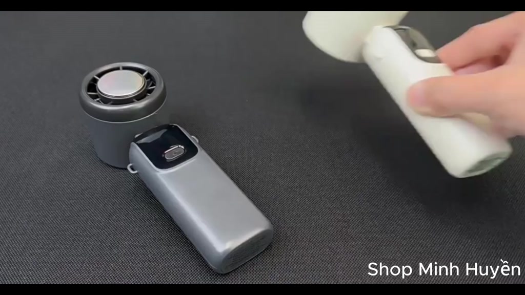 Quạt tích điện mini Sò LẠNH phiên bản 2026 | BigBuy360 - bigbuy360.vn