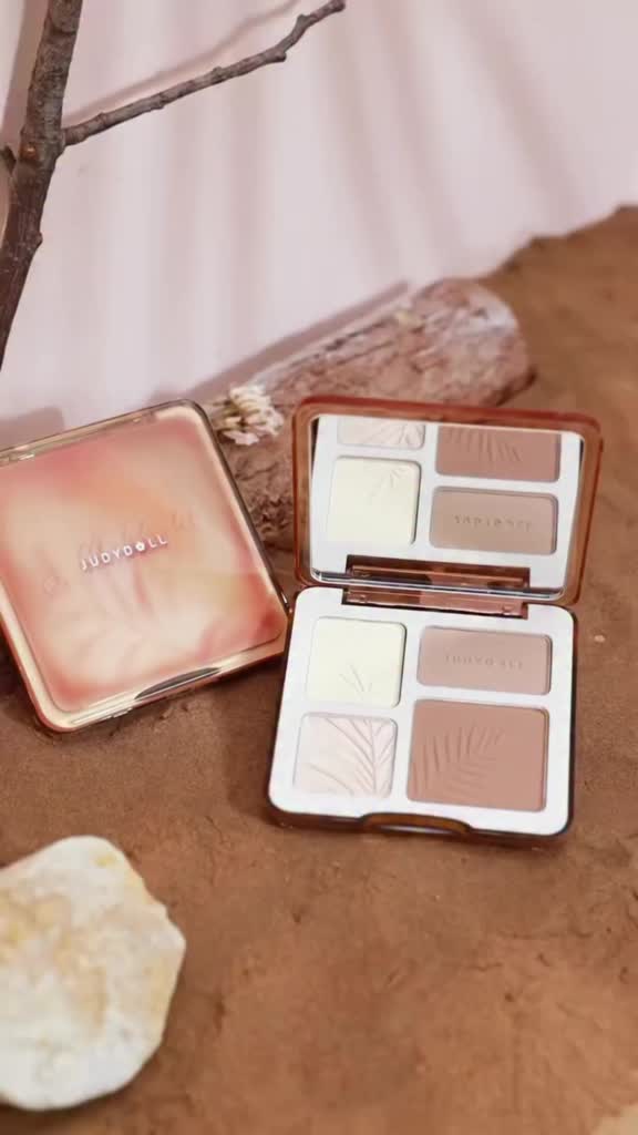Combo Bảng Phấn Tạo Khối Bắt Sáng Kem Lót JUDYDOLL | BigBuy360 - bigbuy360.vn