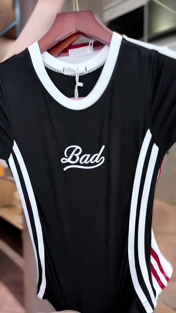 [MỞ BÁN] Áo Thun Body BAD Viền kẻ Cá tính - Cotton Co Giãn 4 Chiều Đã xử lý CO RÚT [M18] | BigBuy360 - bigbuy360.vn