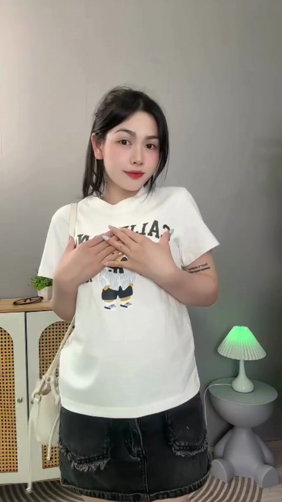 [DEAL MỞ BÁN] Áo Babytee nữ Maison Miuzi MS123 vải cotton 100% in hình gấu gothic, áo BABYTEE ôm dáng Y2K CUTE | BigBuy360 - bigbuy360.vn