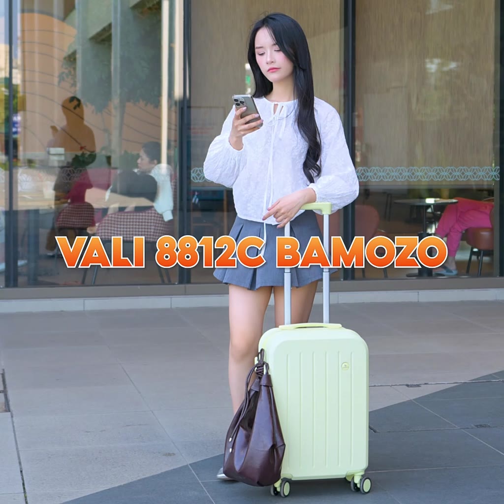 Vali Du Lịch B Bamozo 8812 Thời Trang Size 20/24inch, ABS Cao Cấp Bảo Hành 5 Năm - Lỗi 1 Đổi 1 30 ngày_8812 | BigBuy360 - bigbuy360.vn