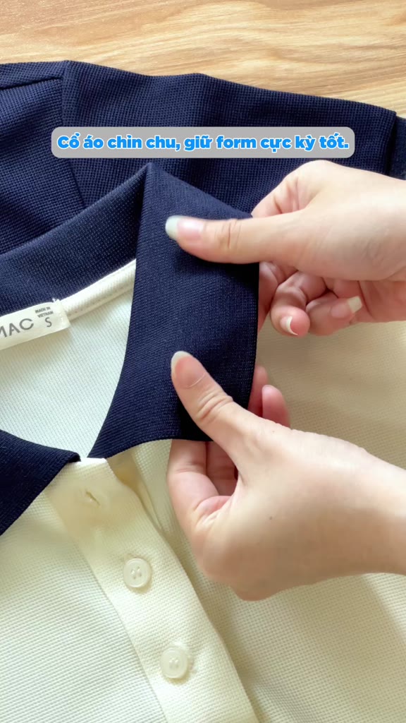 [NHẬP AFFME GIẢM 49K] Áo Polo Nữ GUMAC Áo Thun Có Cổ Chất Tổ Ong Thoáng Mát, Bo Phối Sọc Trẻ Trung Năng Động APG01024 | BigBuy360 - bigbuy360.vn